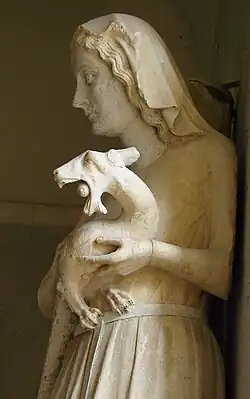 Ева со змеем (оригинал из Музея То)