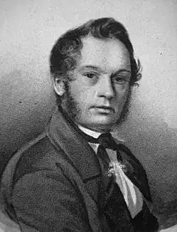 Е. Ф. Крендовский. «Автопортрет» (1853)