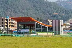 Входной павильон