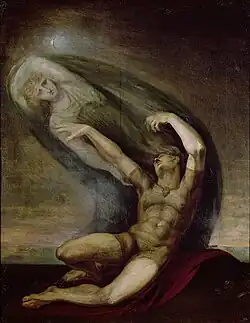 Ахилл в поисках тени Патрокла. 1803. Холст, масло. Кунстхаус, Цюрих