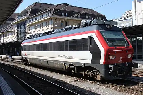 Измерительная автомотриса серии XTmass оператора SBB CFF FFS (Швейцария)