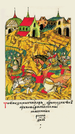 Шанибек убивает Тохтамыша