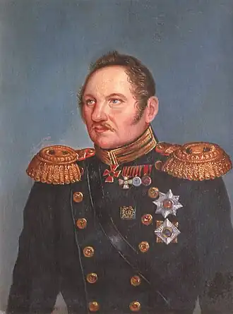 Портрет Фаддея Фаддеевича Беллинсгаузена работы неизвестного художника, 1834—1840 гг.