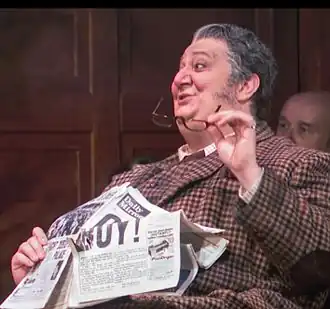 Амброджо Маэстри в роли Фальстафа. Метрополитен-опера, декабрь 2013