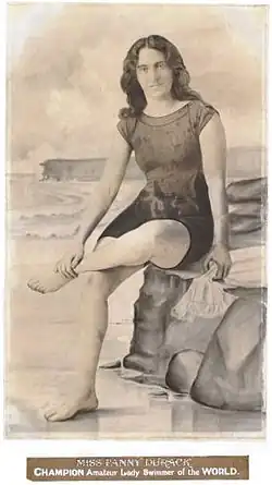 Фанни Дюрак в 1912 году