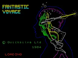 Заставка игры, версия для ZX Spectrum