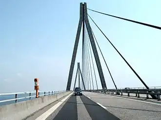 Мост Фарё в Дании