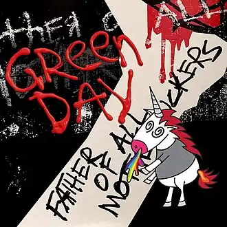Обложка альбома Green Day «Father of All Motherfuckers» (2020)