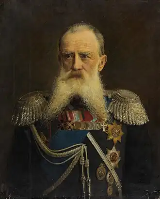 Портрет генерал-лейтенанта Фёдора Александровича фон Фельдмана, конец XIX в. (ГЭ)