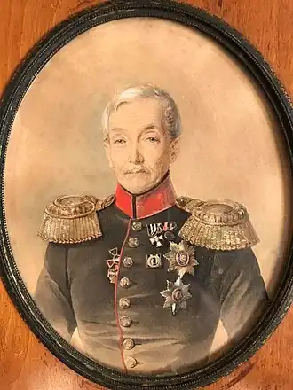 портрет работы Карла Шрейнцера,1844-1848 гг.