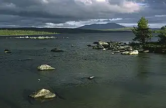 Вид на северную часть озера Фемунн