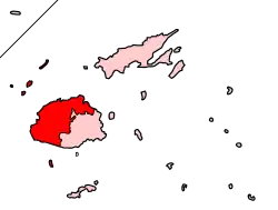 Западный округ на карте