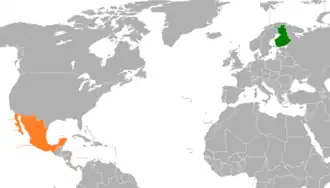 Мексика и Финляндия