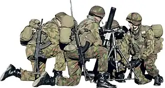 Финский миномёт 81 KRH 71 Y