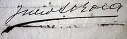 Изображение автографа