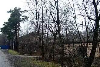 Вид центра ныне снесённой платформы с юга