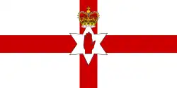 флаг (неофициальный) Северной Ирландии
