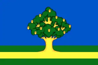 Флаг городского поселения Ржавки