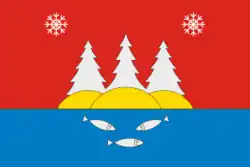 Флаг Токсовского городского поселения