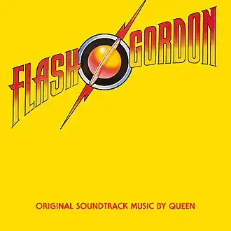 Обложка альбома Queen «Flash Gordon» (1980)