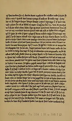 Страница из «Книга с Плоского острова»