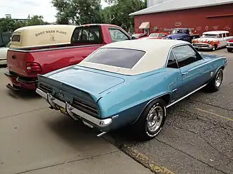 1969 Camaro Sport Coupe SS 350 Rally Spert