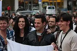 The Islanders перед выступлением на Евровидении 2010 в Осло