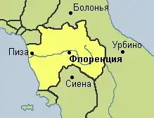 Флорентийская республика в 1494 году