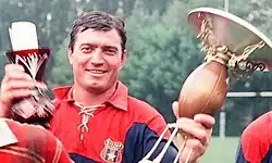 Флорикэ Мурариу с выигранными трофеями