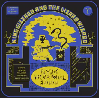 Обложка альбома King Gizzard & The Lizard Wizard «Flying Microtonal Banana» (2017)