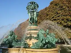 Фонтан Четыре части света. 1874. Бронза. Люксембургский сад, Париж