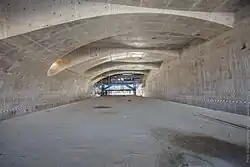 Станция метро «Битцевский парк» в железобетоне