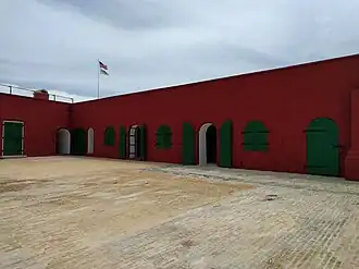 Внутренний двор форта