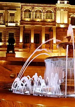 Фонтан в сквере Нариманова