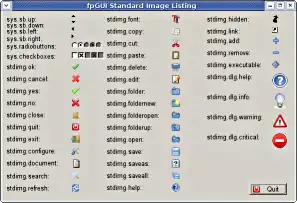 Скриншот программы fpGUI