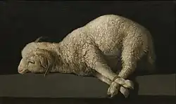 Agnus Dei. Между 1635 и 1640. Холст, масло. Прадо, Мадрид