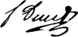 Изображение автографа