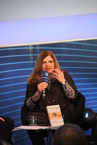 Сибилла Левичарофф на Франкфуртской книжной ярмарке, 2011