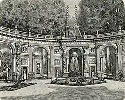 Водный театр. 1894. Ксилография