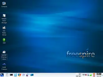 Скриншот операционной системы Freespire 2.0.8