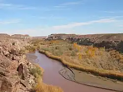 Река Фримонт вблизи Кейнвилла