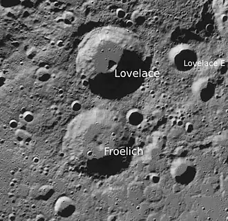 Снимок зонда Lunar Reconnaissance Orbiter.