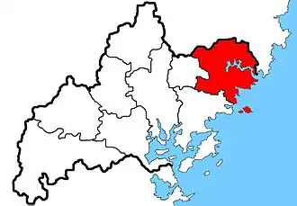 Фудин на карте