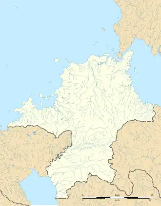 Куруме на карте