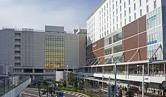 Вид на здание станции