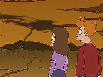 Фрай и Мишель в «4000-м году»