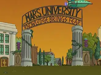 Университет Марса: Знания приносят страх