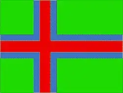 Флаг острова Фюн (неофициальный)