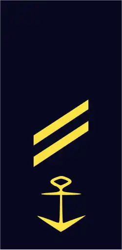 Погон обер-ефрейтора военно-морского флота ВС ФРГ.