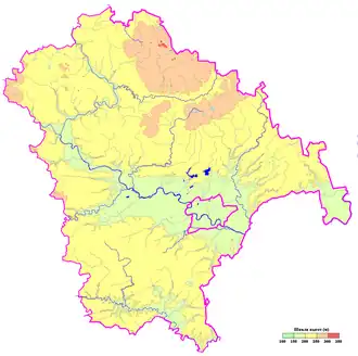 Ржевский район на карте